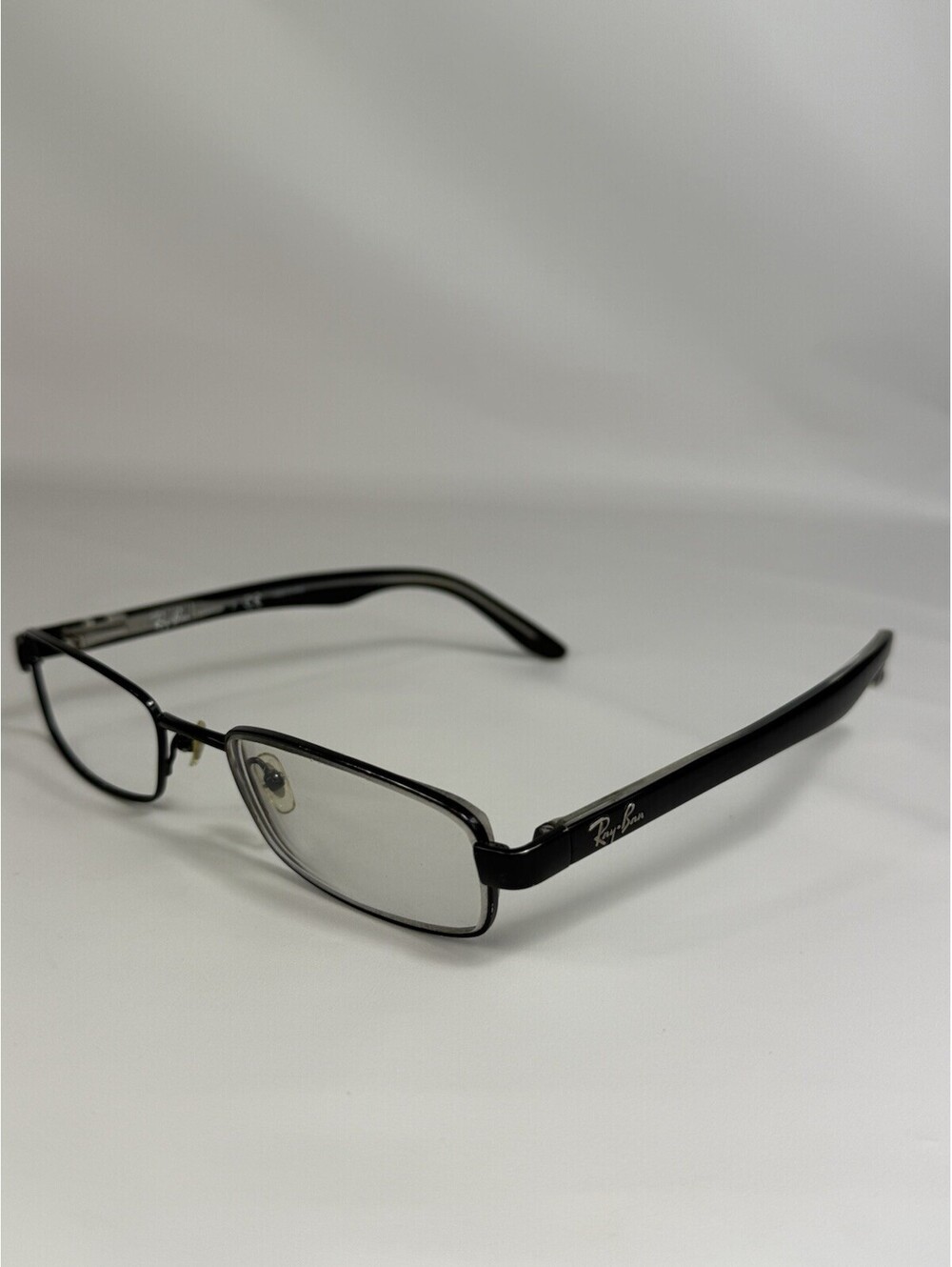 Ray Ban Eyeglasses Frame RB 8581 1017 Polished Black 52-18-140 Titanium FRAMES